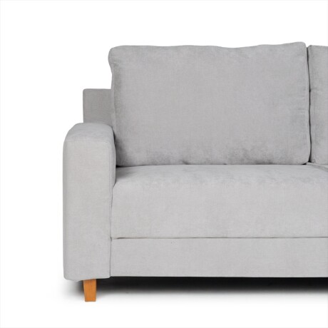 Rinconera Avero - Tela Microfibra - Chaise derecho Berlin 05 (Ceniza)