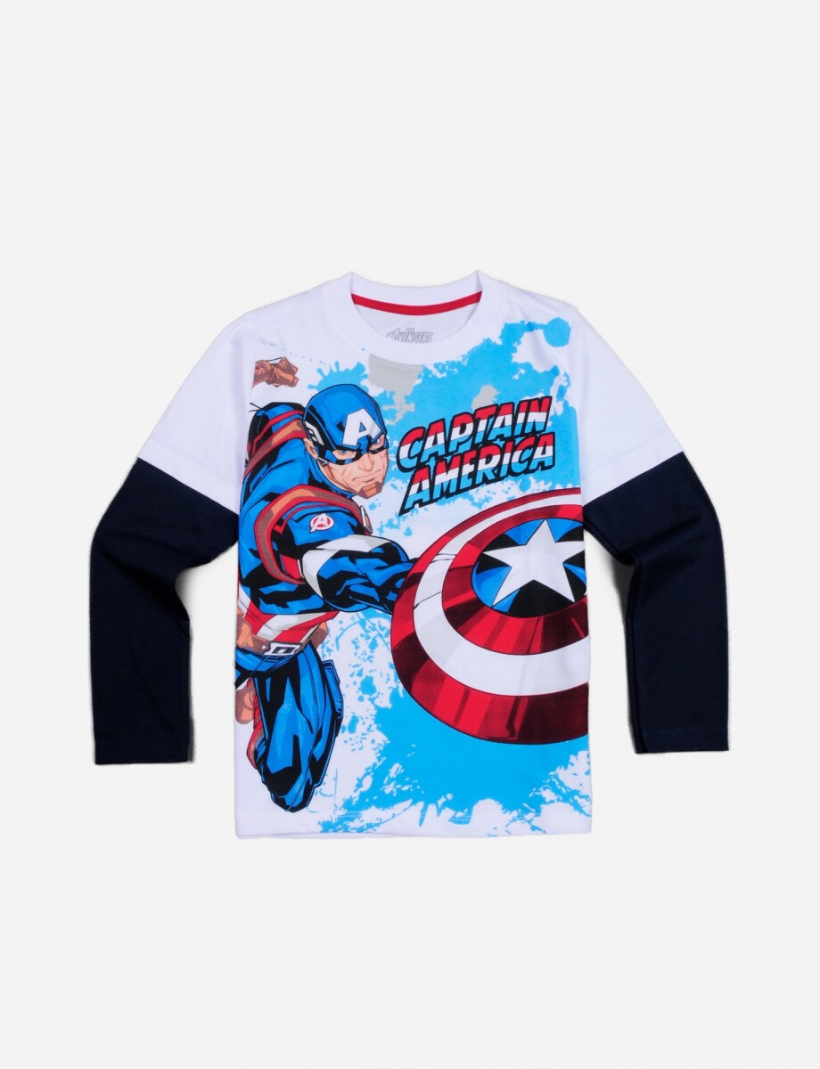 Camiseta niño Marvel - BLANCO 