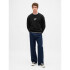 CORP LOGO CREW TRUE BLACK