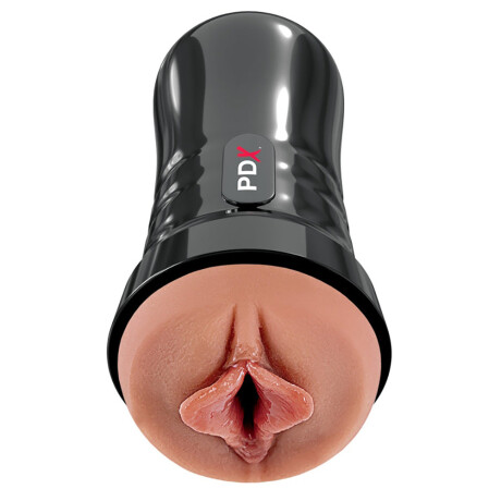 Masturbador Autolubricante Wet Pussies Super Luscious Lips Marrón