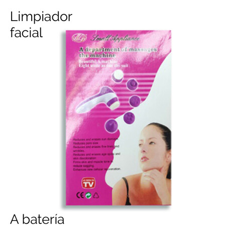 Limpiador Facial A Bateria Unica