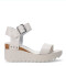 Sandalias de Mujer Bottero c/hebilla Blanco Hueso