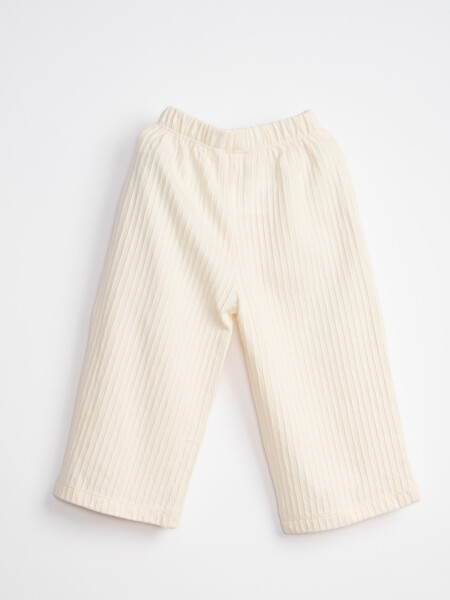 Pantalón ancho Crudo