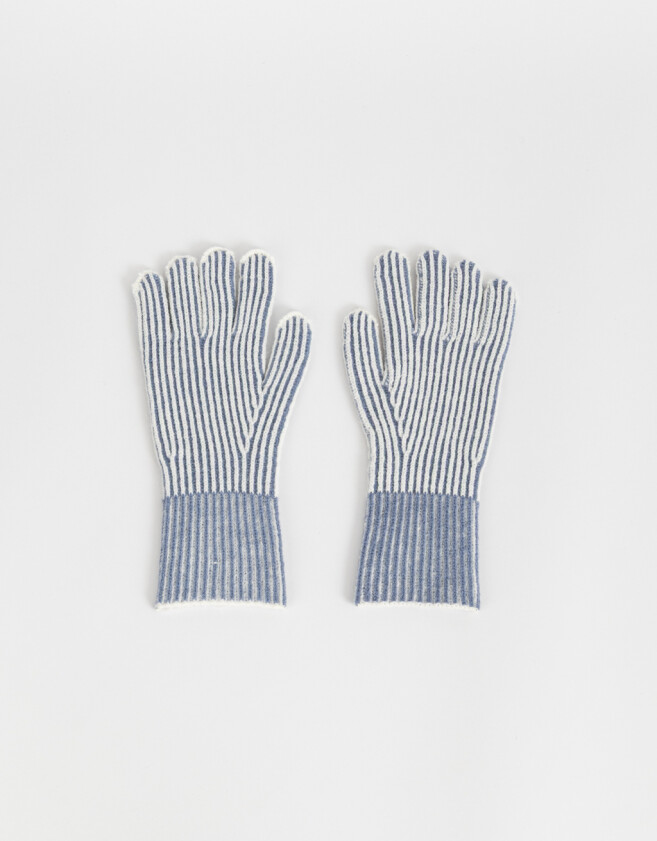 Guantes Varios Romántico Guantes Tejidos Bicolor - Combinacion Bicolor