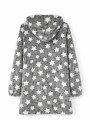 PIJAMA HOODIE ANA GRIS OSCURO