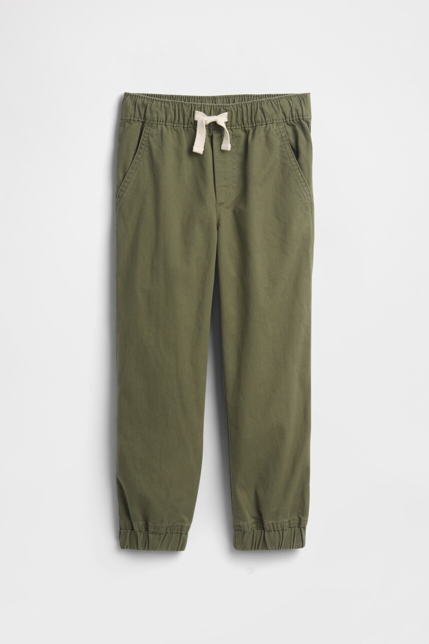 Pantalón Jogger Toddler Niño Army Jacket Green