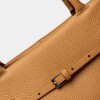 Cartera de mano Bay en cuero graneado Cuoio