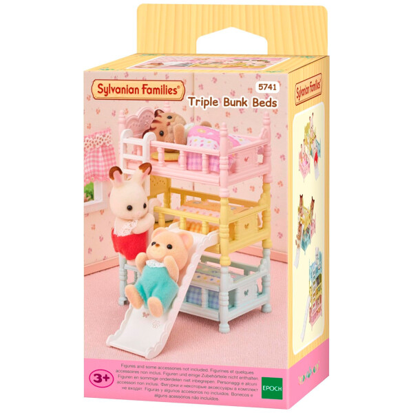 Sylvanian Families Cama Trillizos Tobogan Accesorios Juguete Sylvanian Families Cama Trillizos Tobogan Accesorios Juguete