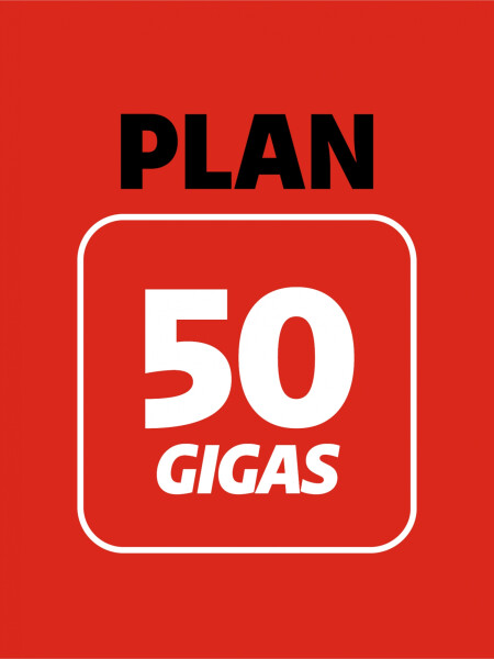 Plan mensual de 50 Gigas Plan mensual de 50 Gigas