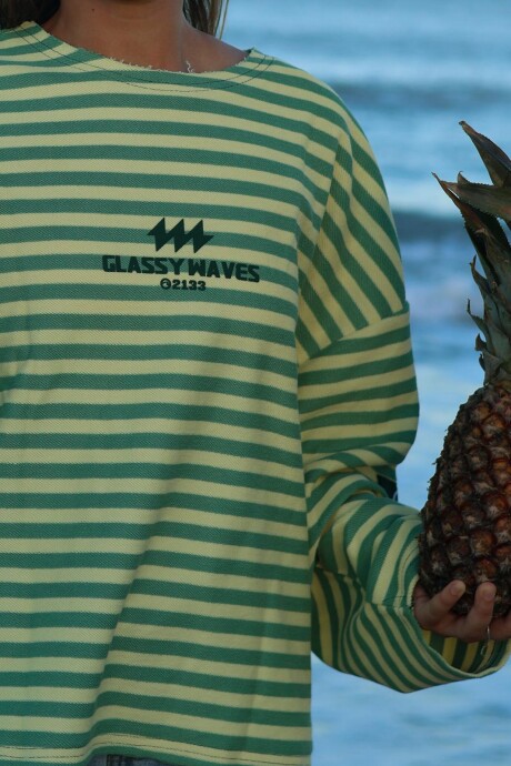 Buzo Reversible Marinero / Verde - Preventa U