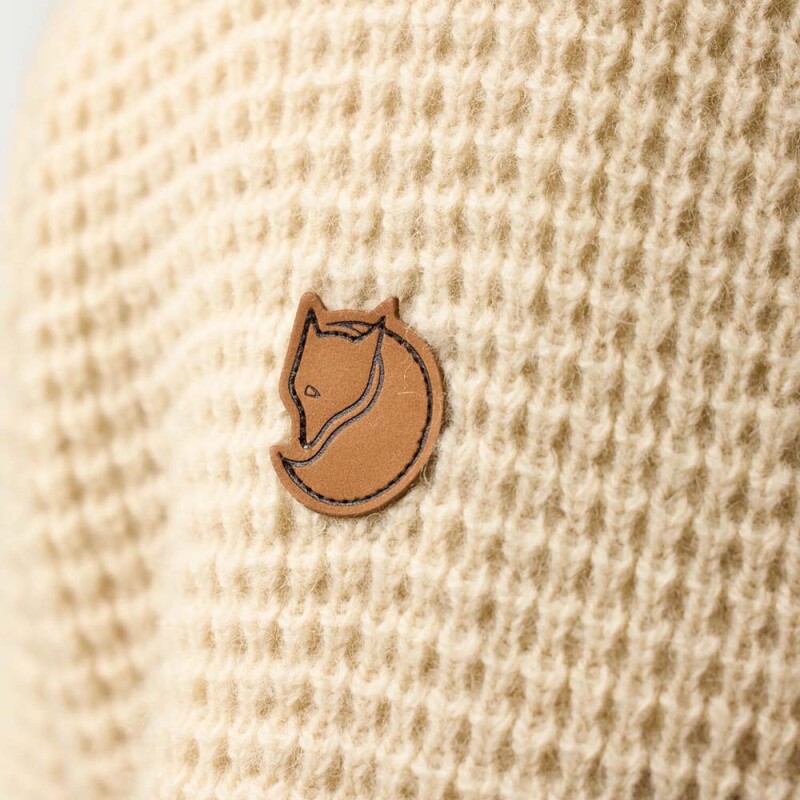 Polo Fjallraven Ovik Waffle Knit M Hombre Light Beige