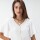 BLUSA MANGA CORTA NIGELLA Blanco