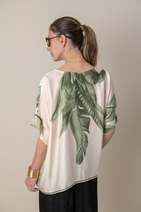 BLUSA PALMA Verde