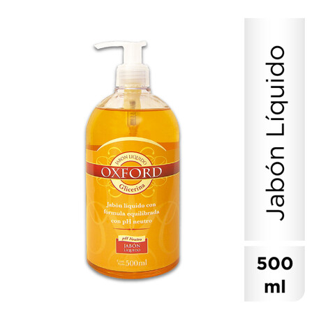 Oxford jabón líquido 500 ml -Glicerina