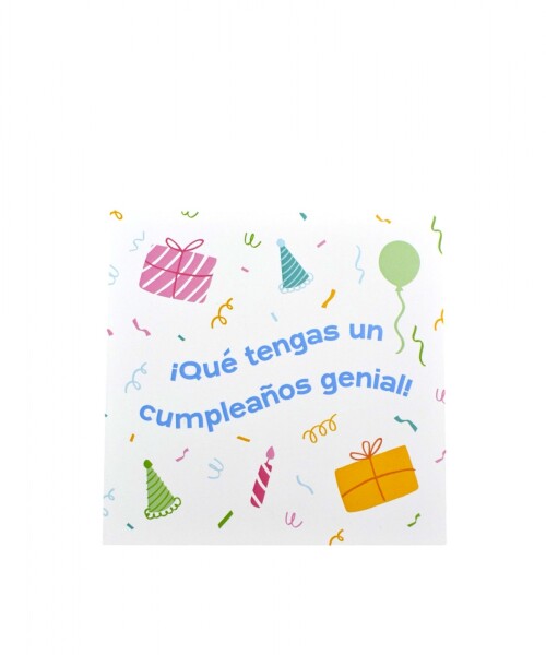 Tarjeta cumpleaños 10x10 DISEÑO 6