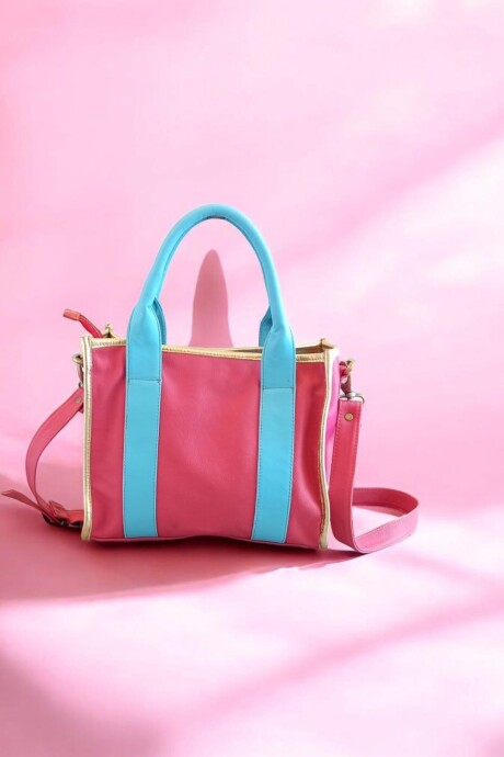 Cartera Tali De Cuero Multicolor Y Arte Pintado A Mano Cartera Tali De Cuero Multicolor Y Arte Pintado A Mano