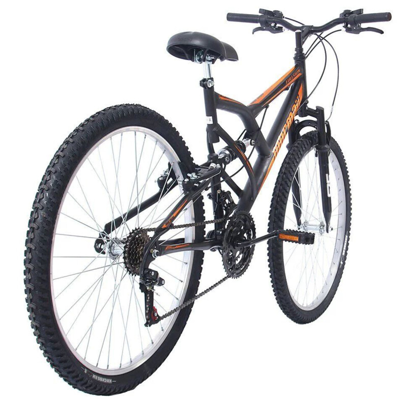 BICICLETA MORMAII RODADO 26 FULLSION NEGRO MATE Bicicleta Mormaii Rodado 26 Fullsion Negro Mate
