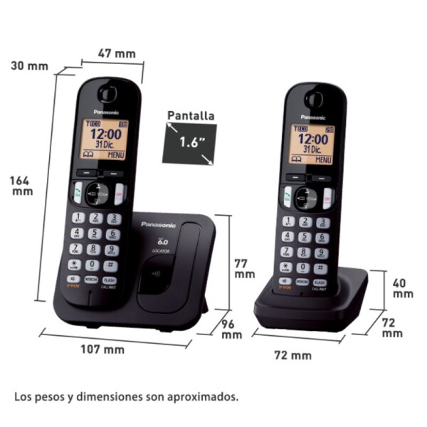 TELEFONO INALAMBRICO 2 BASES/2 AURICULARES - PANASONIC TELEFONO INALAMBRICO 2 BASES/2 AURICULARES - PANASONIC