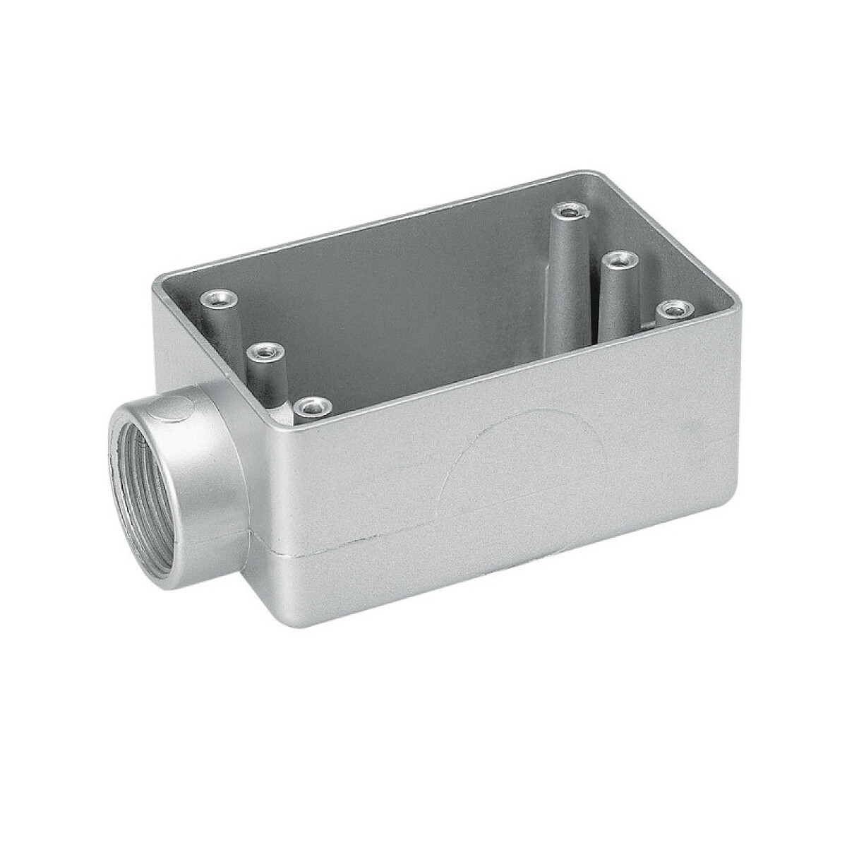 Caja registro sin tapa, 1 entrada lisa 3/4" -TRAMONTINA - TE8802 