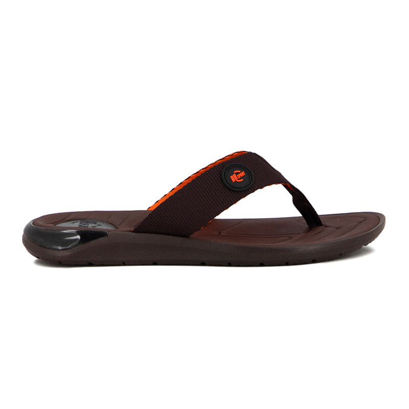 Chanclas Hombre Br Sport Cafe-naranja