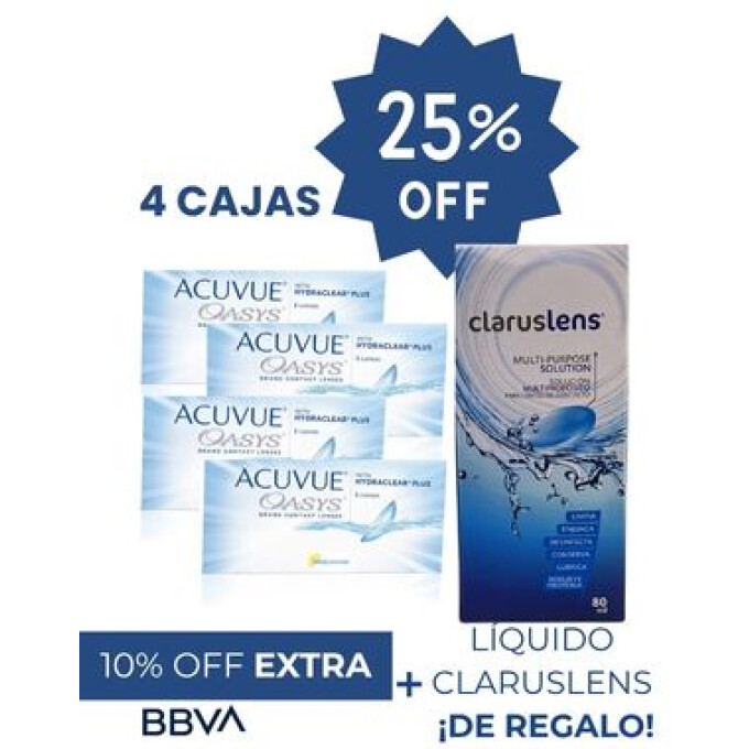 Promo 25% OFF Acuvue Oasys Promo 25% OFF Acuvue Oasys