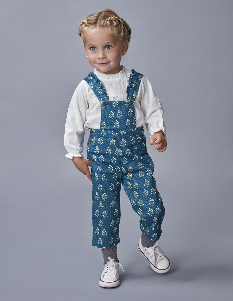 Peto Largo Estampado - Petroleo 