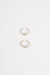 Anillo pie texture dorado