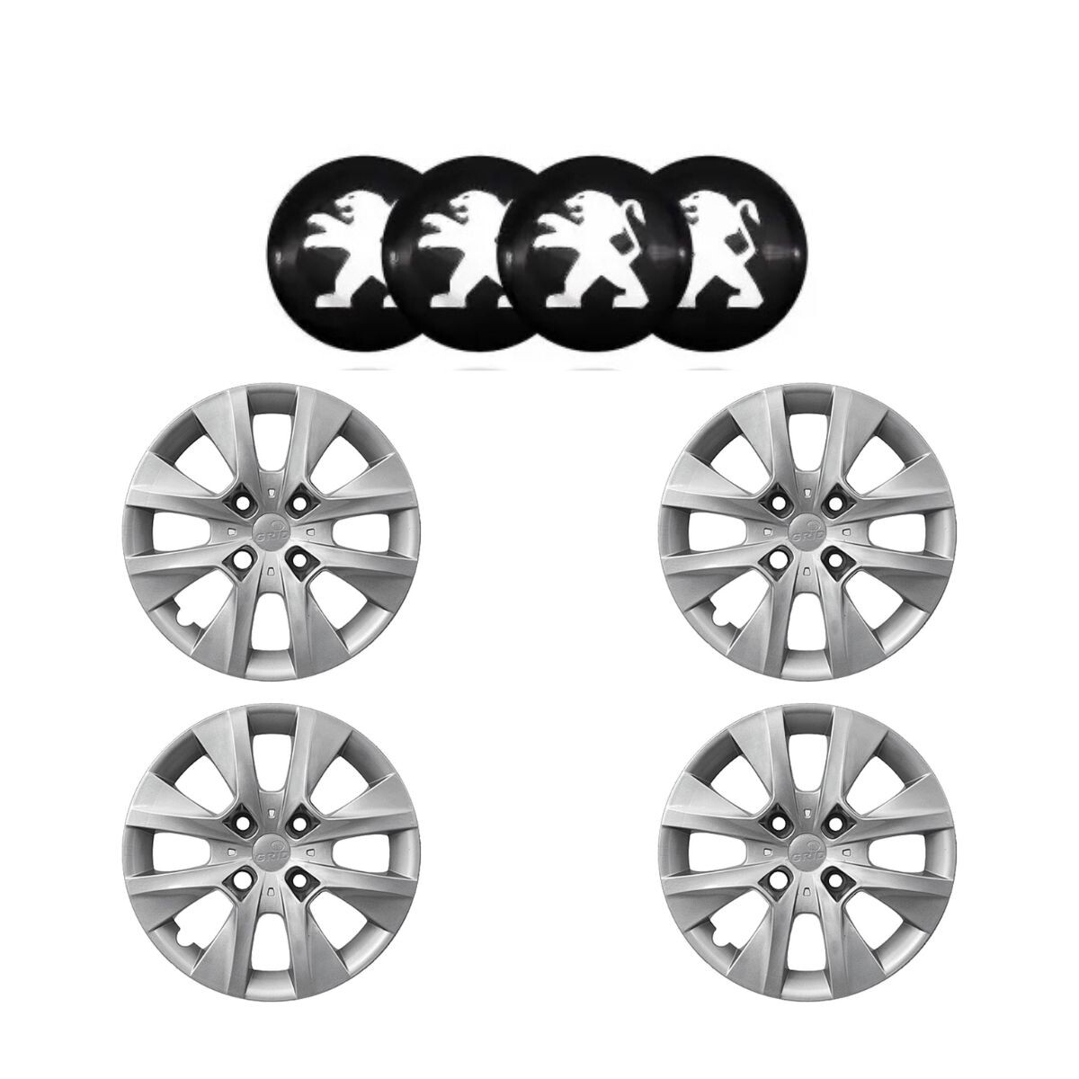KIT DE TAZA + ADHESIVO (JUEGO X4) 