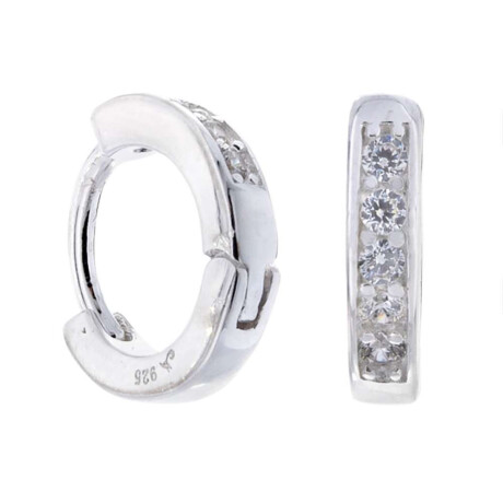 Par De Aros De Plata Con Circionias