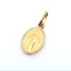 Medalla oro 18k Milagrosa 12mm x 8mm Medalla oro 18k Milagrosa 12mm x 8mm