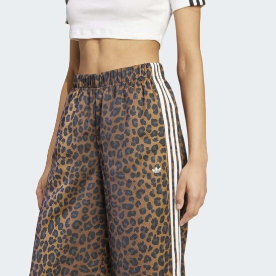 Pantalón Adidas Originals Wide Leg Satin Multicolor