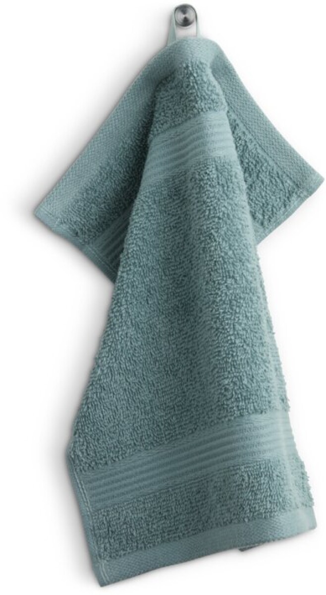 Toalla de tocador KARLSTAD 28x30 gris petróleo 