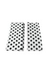 Sobre 40 grs fantasia 16x06x36 cm. - pack x 100 LUNARES NEGROS