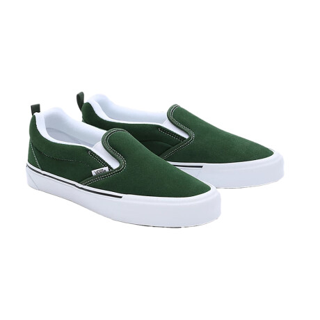 Championes Vans Knu Slip On Skate Green