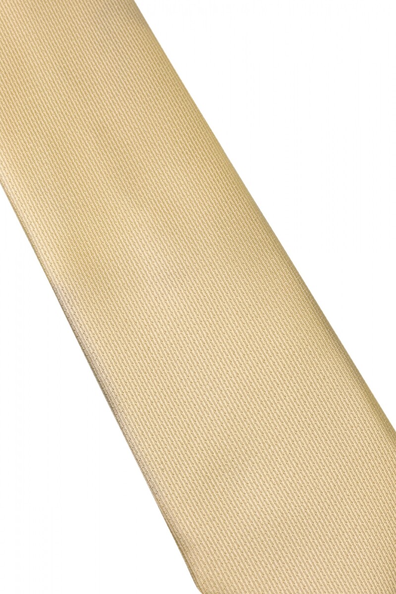 Corbatin 5 cm BEIGE