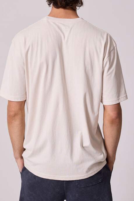 T-SHIRT LAMBRE DIXIE Marfil