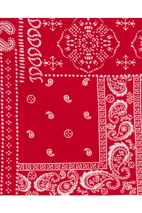 Body bombachudo de popelina, tiras cruzadas y diseño bandana Sin color