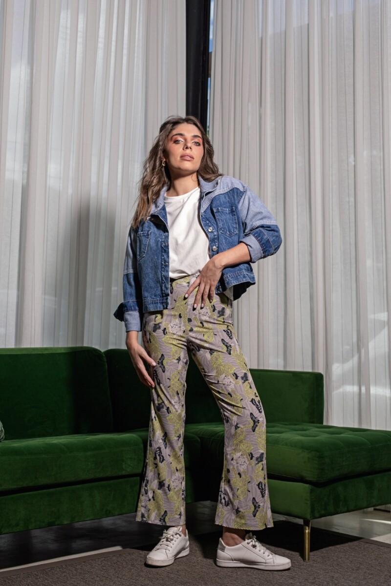 Pantalón Pilar. - Estampa de Tigre. 