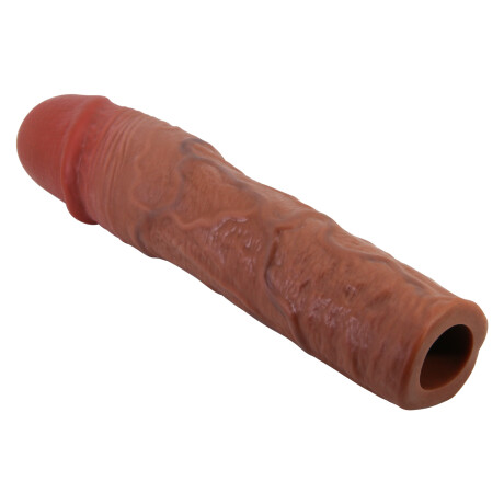 Extensión Pene Realístico 20cm Stevenson Pretty Love Marrón