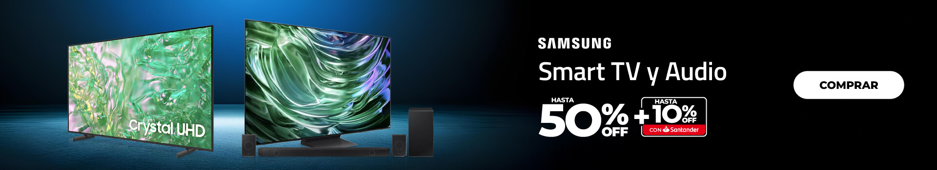 Smart Tv y Audio Samsung