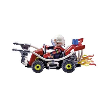 Playmobil Stunt Show kart bombero 47 piezas Playmobil Stunt Show kart bombero 47 piezas