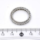 Anillo Sin Fin Antiguo En Oro 18K Y Brillantes Anillo Sin Fin Antiguo En Oro 18K Y Brillantes