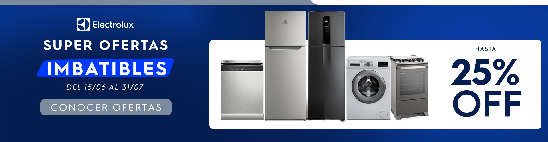 IMBATIBLES ELECTROLUX 31/7