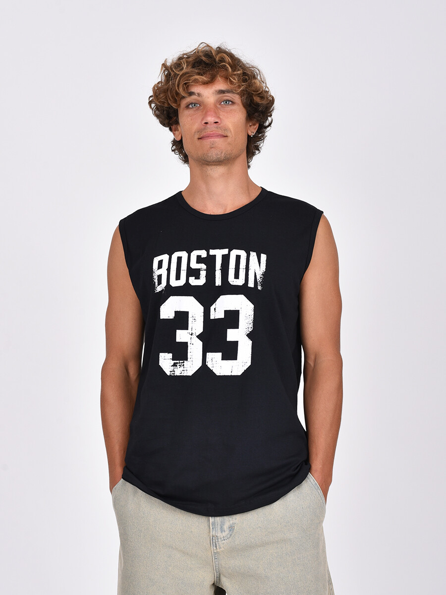 MUSCULOSA VERMON - NEGRO 