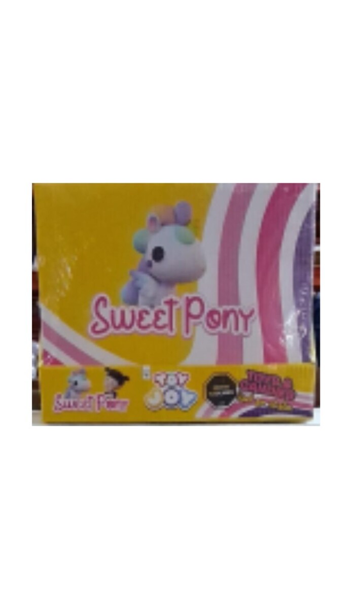 HUEVOS CRISTAL SWEET PONY TOY JOY PASTILLAS .(DISPLAY 12) 