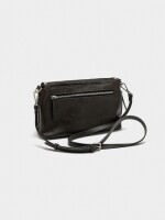 Bolso De Hombro Detalles De Piel Y Tachuelas marron