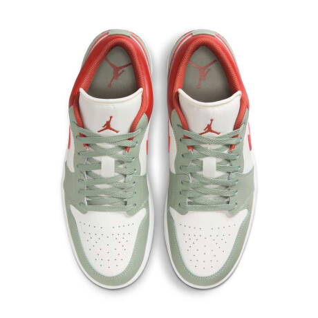 Championes Air Jordan 1 Bajo de Hombre verde