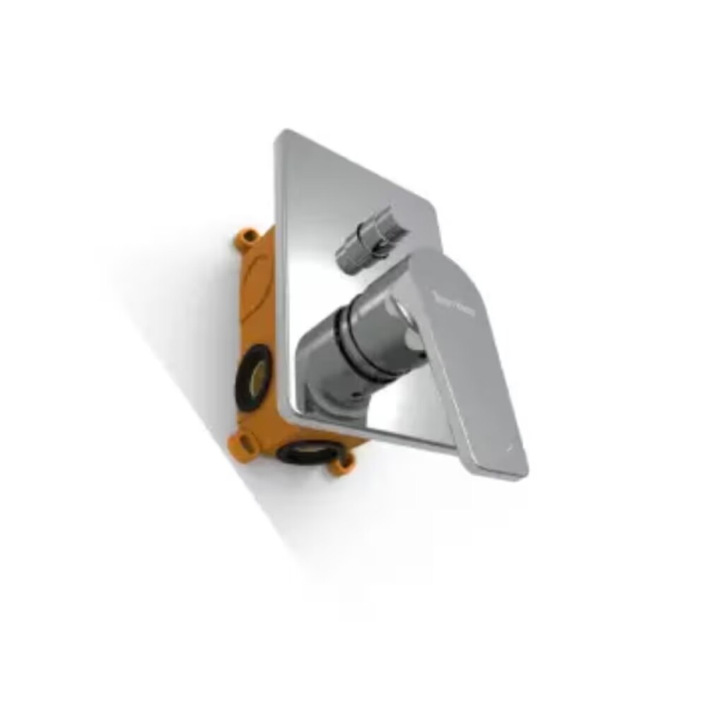 Grifería de Ducha Monocomando de embutir con transferencia Smart Home Cromado Grifería De Ducha Monocomando De Embutir Con Transferencia Smart Home Cromado