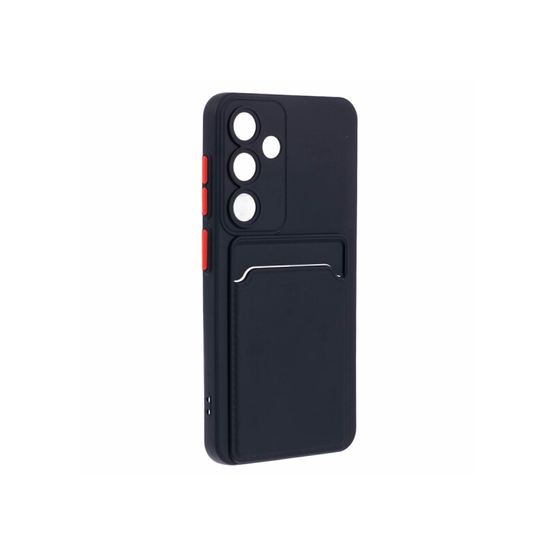 Protector Samsung Galaxy S24 Plus con porta tarjeta color negro Protector Samsung Galaxy S24 Plus Con Porta Tarjeta Color Negro