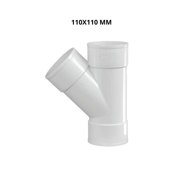 RAMAL Y PVC 110 X 110MM HH Ramal Y Pvc 110 X 110mm Hh
